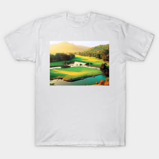 9th Hole at Gary Player golf Club, Sun City T-Shirt